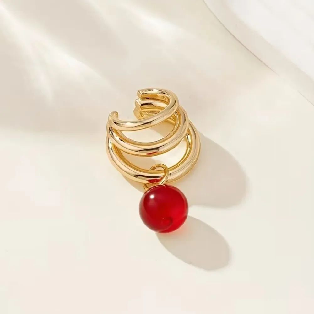 Stone ear cuff  #2420